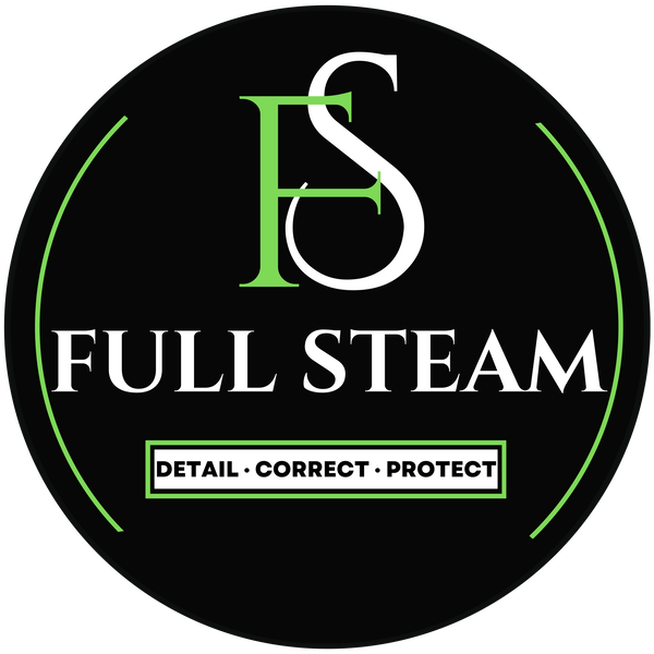 Full Steam Detail logo — Detail, Correct, Protect